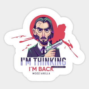 JOHN WICK Sticker